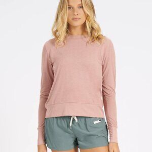 Vuori Daydream Crew Burnt Clay Heather Size S